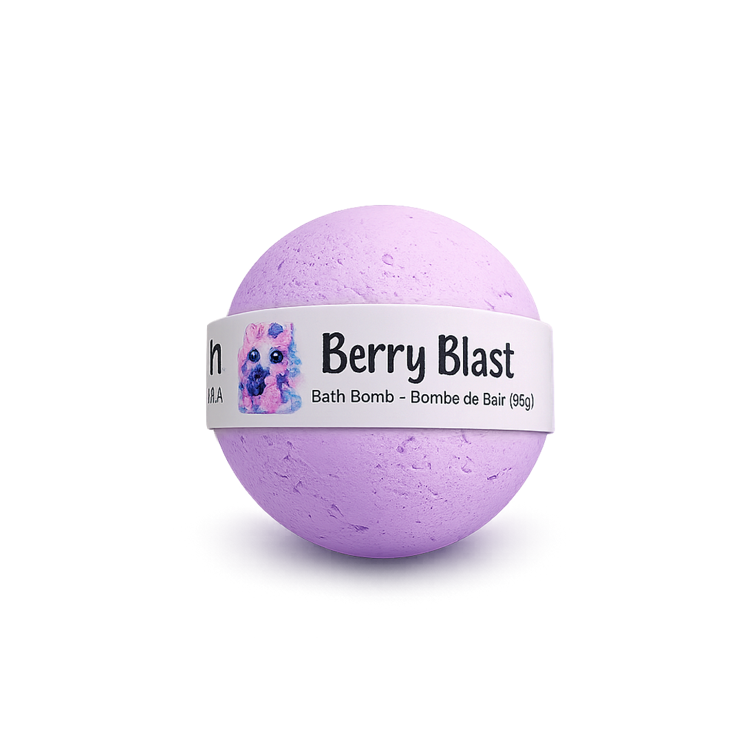 Wee Kin Mini Bath Bomb - Berry Blast